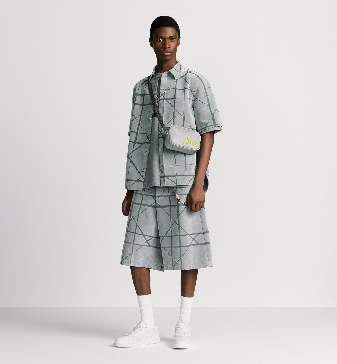 Mini sac zippé DIOR AND LEWIS HAMILTON