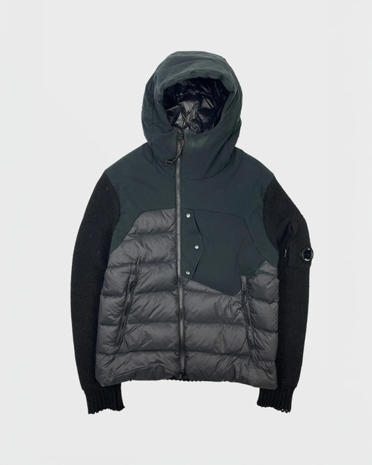 C.P. Company veste bi-matière cardigan