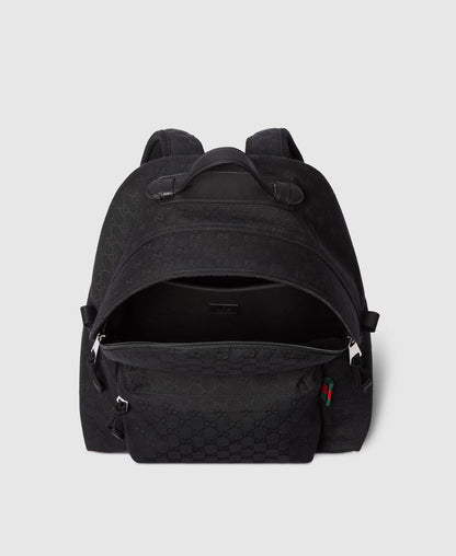 Sac à dos en toile GG moyen format