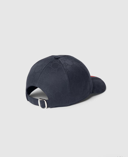 Casquette en coton GG avec bande Web