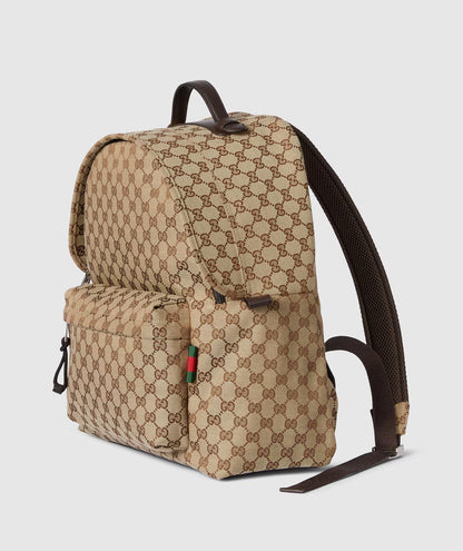 Sac à dos en toile GG moyen format