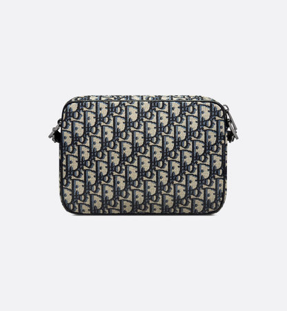 Triple Pouch Saddle Noir et Beige