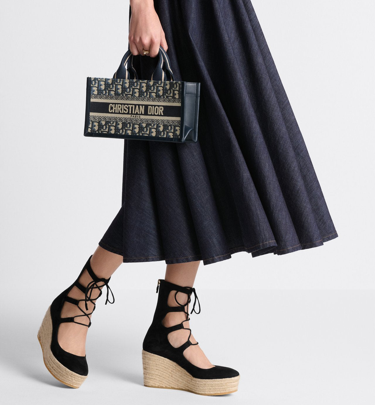 Sac Dior Book Tote East-West à bandoulière