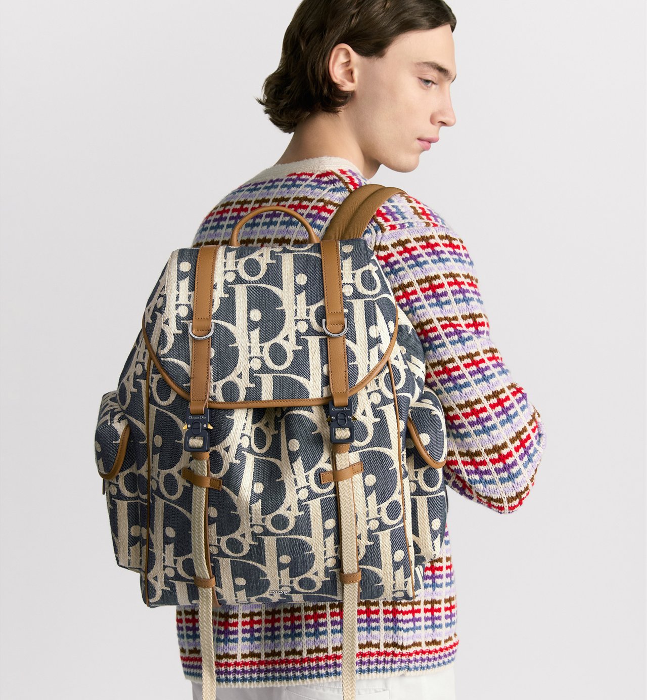 Sac à dos à rabat Dior Hit The Road