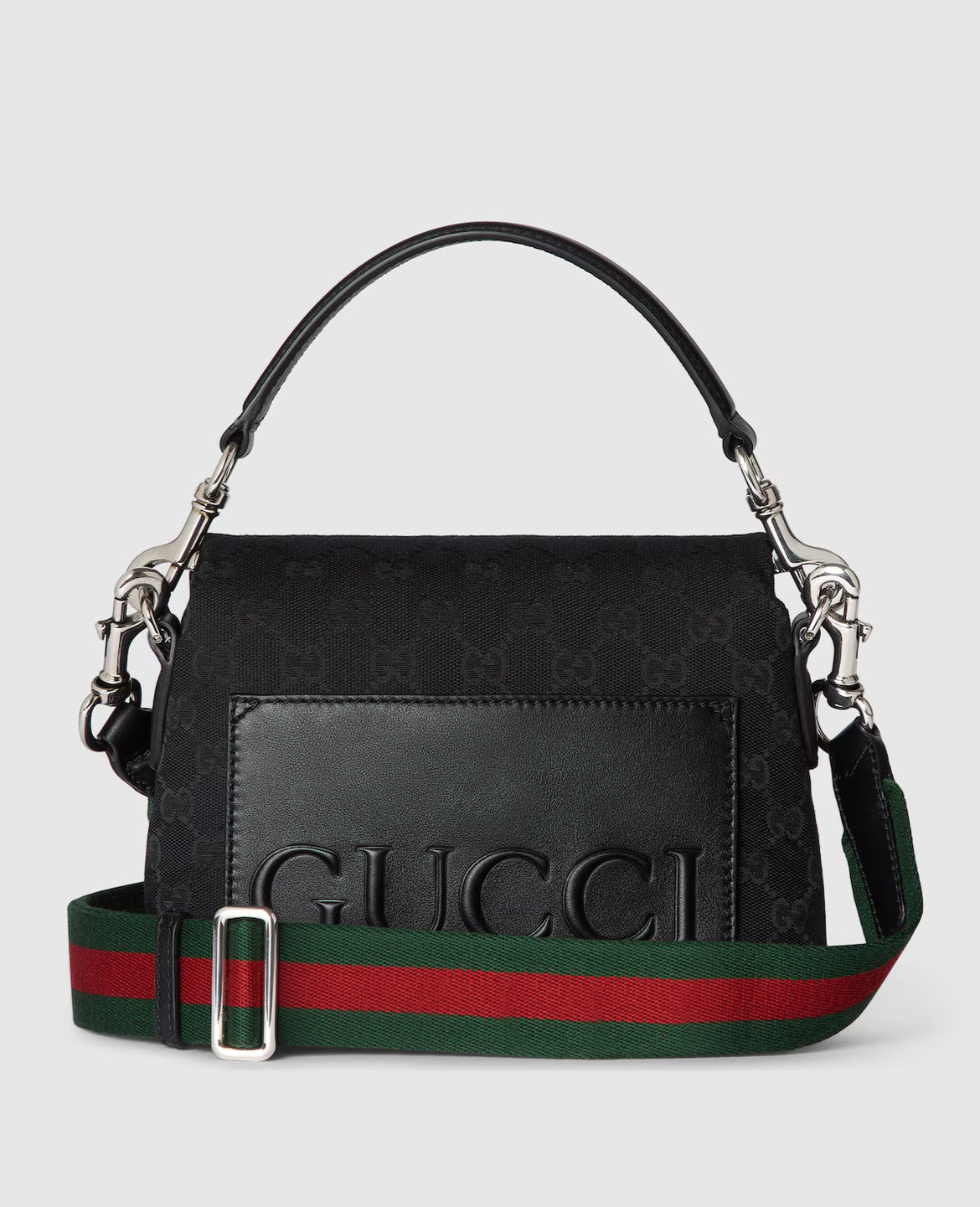 Sac à bandoulière en toile GG petit format