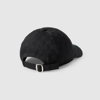 CASQUETTE DE BASE-BALL EN TOILE GG D'ORIGINE NOIR