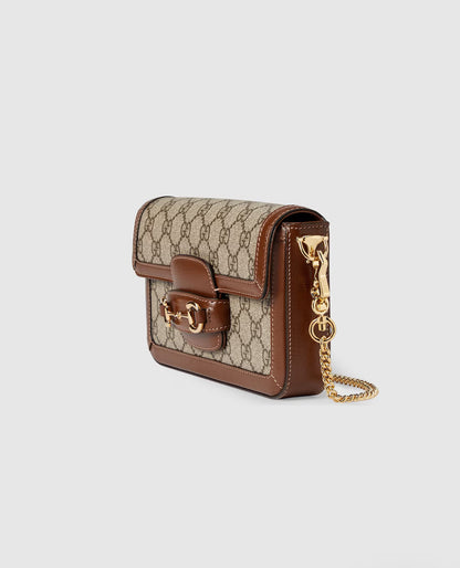 Sac à épaule Gucci Horsebit 1955 petit format
