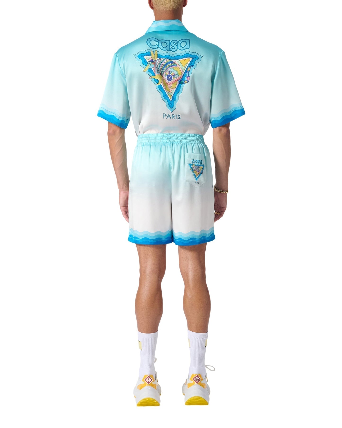 Alebrije Armadillo Silk Shorts