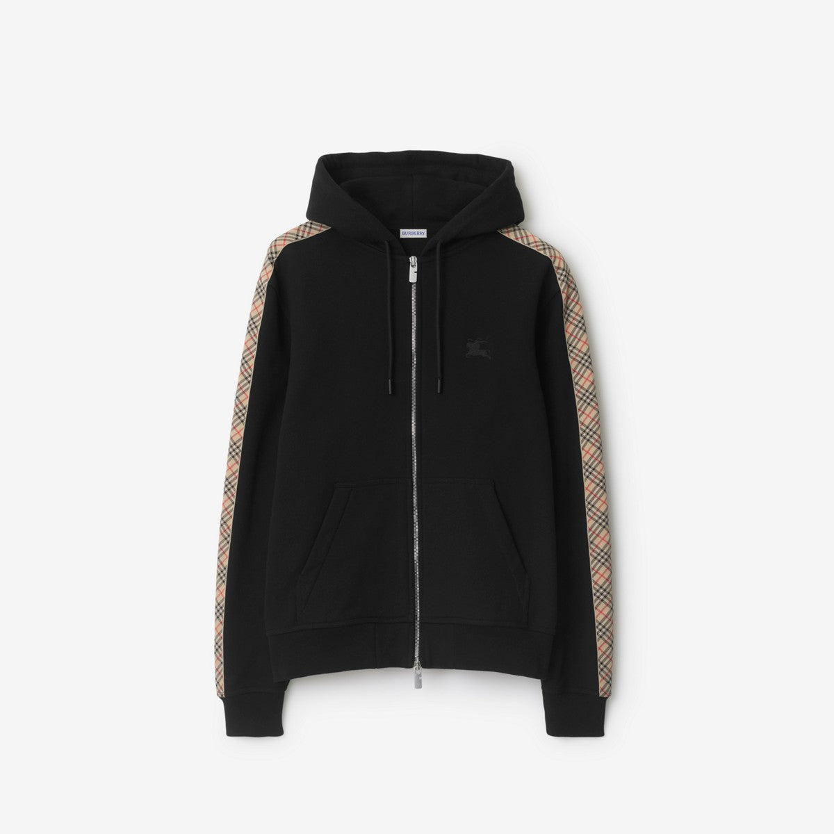 Hoodie zippé en coton