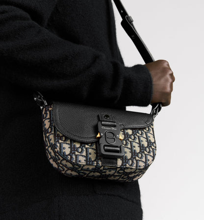 Mini sac Messenger à rabat Saddle Toile