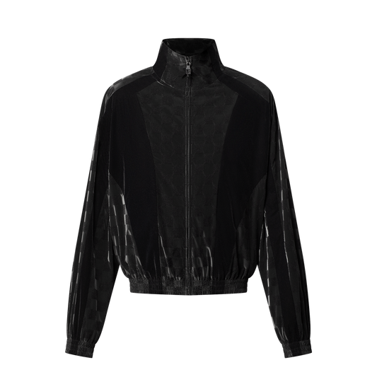 Veste de jogging technique floquée Damier