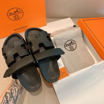 Hermes - Sandales Chypre Noir