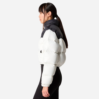 Veste Nuptse Courte - Blanche