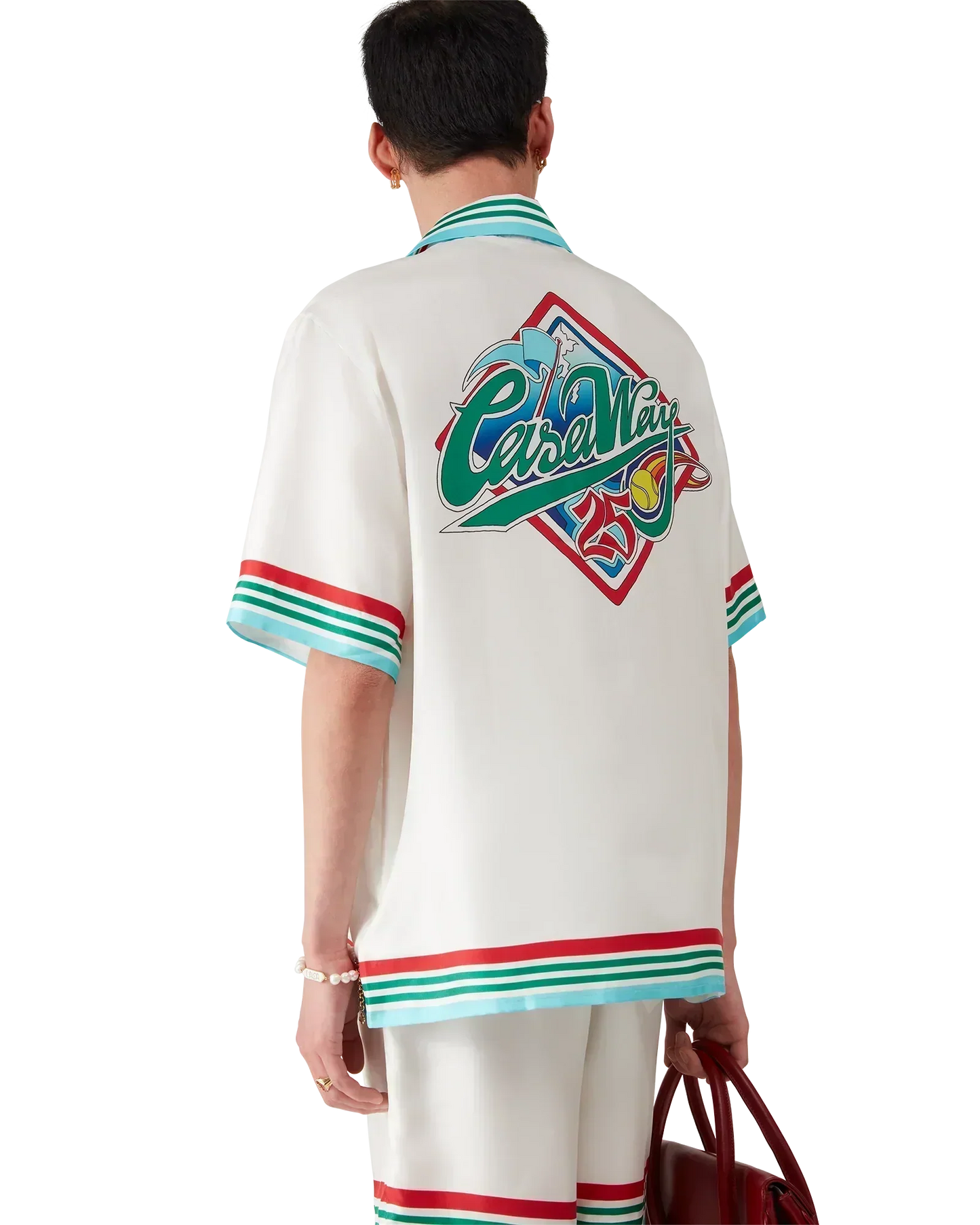 Casa Way World Series Short Sleeve Silk Shirt