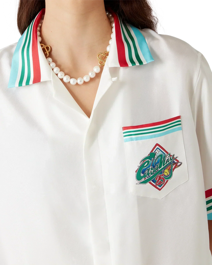 Casa Way World Series Short Sleeve Silk Shirt