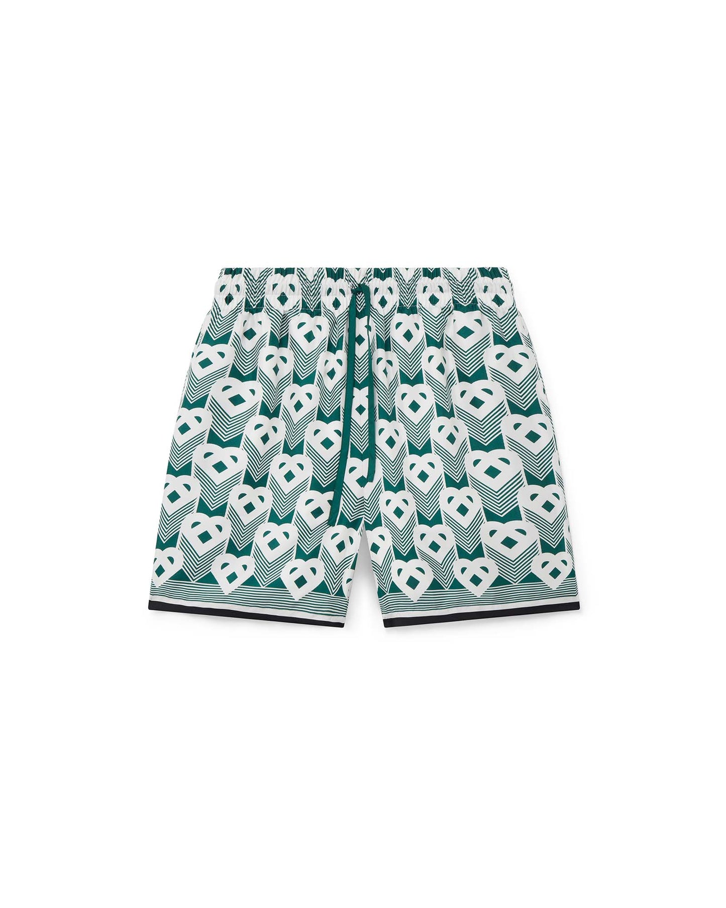 Heart Monogram Swim Trunks